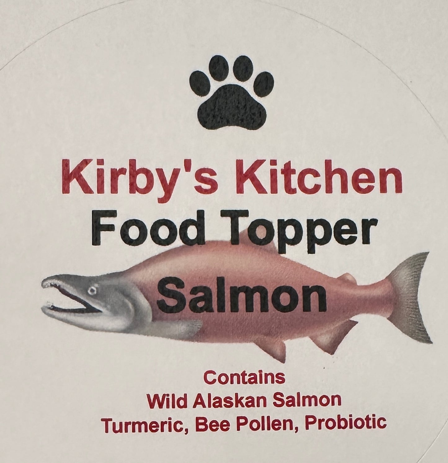 Salmon Food Topper